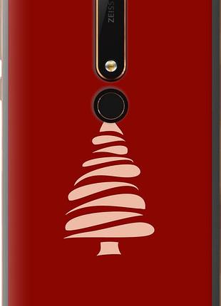 Чехол на nokia 6 2018 новогодний 15 "4628u-1386-10746"