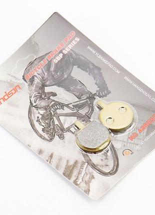 Тормозные колодки disk-brake (hayes mx2,3, sole, artec adc-01, jak-5, bolids boli-bb2), жёлтые yl-1025
