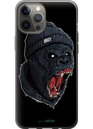 Чохол на iphone 12 pro max мавпа в люті "4137u-2054-10746"