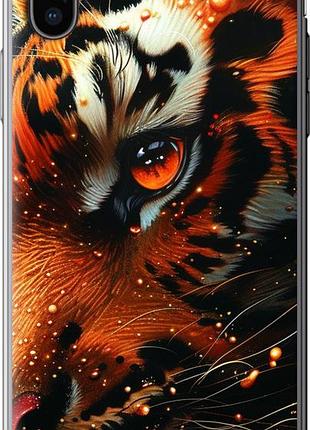 Чехол на iphone x tiger "6053u-1050-10746"