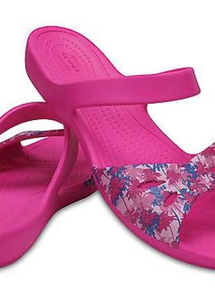 Шлепанцы crocs w6