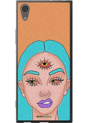Чохол на sony xperia xa1 g3112 дівчина малюнок "4576u-964-10746"