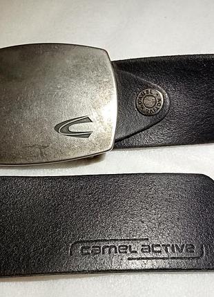 кожаный ремень camel active - оригинал"made for urban and outdoor challenges" (совместим для городских и загородных вызовов). 120 см 5