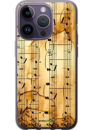 Чехол на iphone 14 pro ноты "905u-2646-10746"