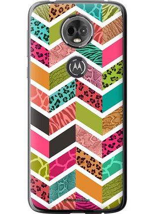 Чохол на motorola moto e5 plus шеврон v3 "1058u-1412-10746"