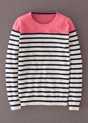 Світер жіночий cashmere новий оверсайз у смужку з кашеміру кашеміровий светр кофта розмір l/ xl