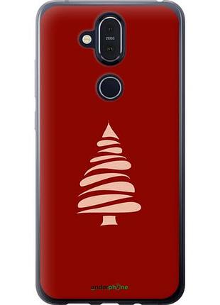 Чехол на nokia 8.1 новогодний 15 "4628u-1620-10746"