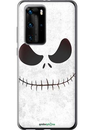 Чехол на huawei p40 pro белый джек "1199u-1839-10746"