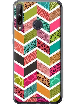 Чехол на huawei p40 lite e шеврон v3 "1058u-1875-10746"