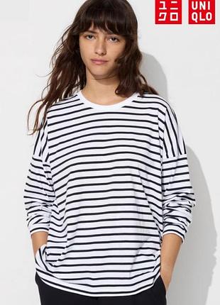 Лонгслів оверсайз uniqlo