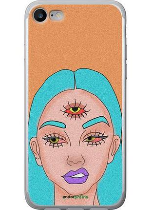 Чохол на iphone se 2020 дівчина малюнок "4576u-2013-10746"