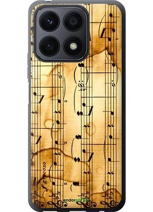 Чехол на huawei honor x8a ноты "905u-2963-10746"