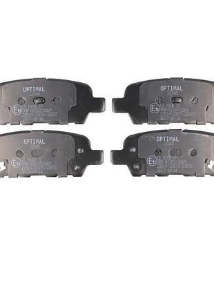Тормозные колодки задние дисковые optimal bp-12348; infinity fx,m35(02-08г.в),nissan x-trail,maxima v 97-13г.в
