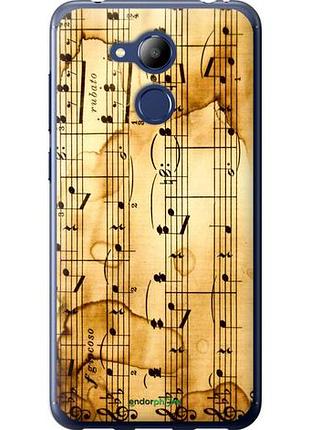 Чехол на huawei honor 6c pro ноты "905u-1358-10746"