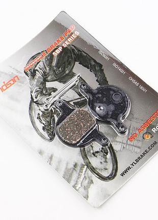 Тормозные колодки disk-brake (magura julie 2001-2008), чёрные yl-1047