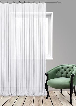 Тюль di&di креп lux 500х245 белый (roz6400062420)