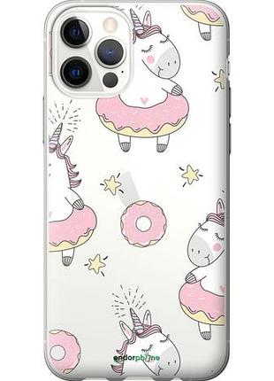 Чехол на iphone 12 единорожки "4659u-2053-10746"