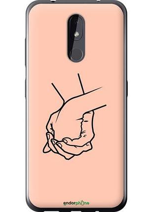Чехол на nokia 3.2 руки "4896u-1705-10746"