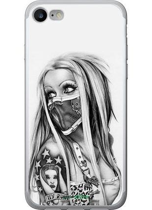 Чехол на iphone se 2022 biohazard 8 "4824u-3737-10746"