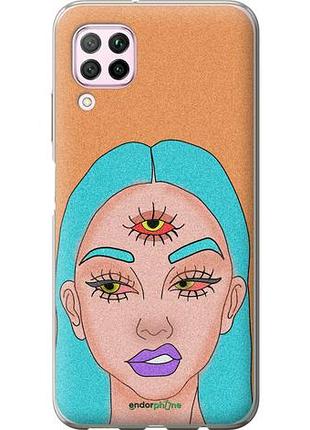 Чехол на huawei nova 6se девушка рисунок "4576u-1823-10746"