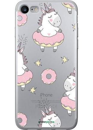 Чехол на iphone 7 единорожки "4659u-336-10746"