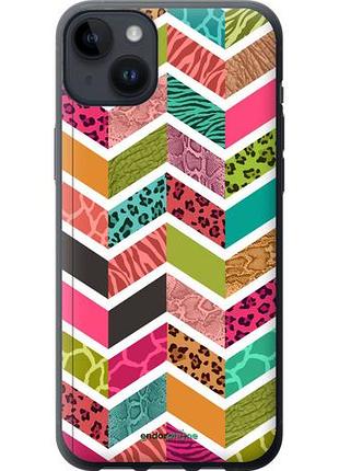 Чехол на iphone 14 plus шеврон v3 "1058u-2645-10746"