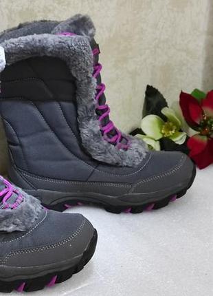 Mountain warehouse~ міцні теплі зимові чоботи р 35-36 /23 см