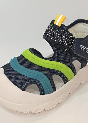 Детские босоножки для мальчиков, weestep (код 1327) р. 21, стелька 13,9см.