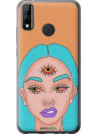 Чехол на huawei p smart 2020 девушка рисунок "4576u-2060-10746"