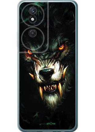 Чехол на huawei honor play 50 plus дьявольский волк "833u-3399-10746"