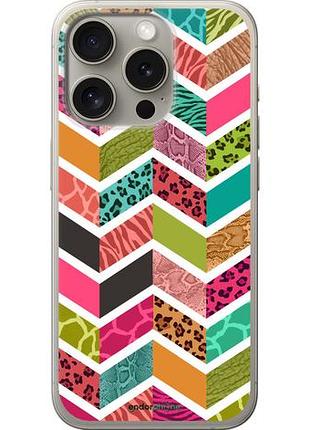 Чехол на iphone 15 pro шеврон v3 "1058u-3096-10746"