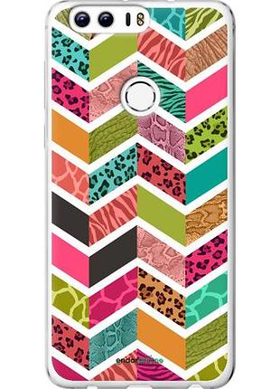 Чехол на huawei honor 8 шеврон v3 "1058u-351-10746"