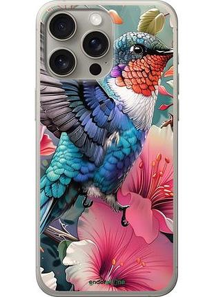 Чехол на iphone 15 pro max сказочная колибри "6051u-3098-10746"