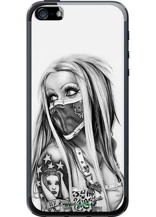 Чехол на iphone se biohazard 8 "4824u-214-10746"
