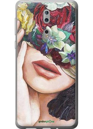 Чехол на nokia 8 head flower "4460u-1115-10746"