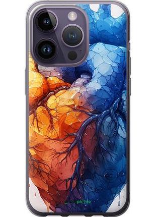 Чехол на iphone 14 pro арт-сердце "6034u-2646-10746"