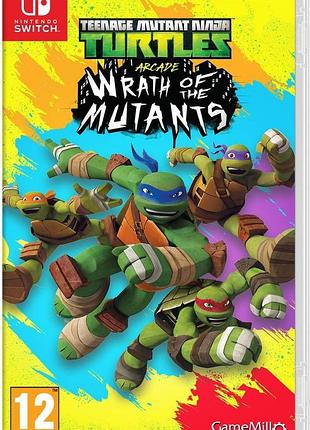 Tmnt arcade: wrath of the mutants , eng ,новая, nintendo switch