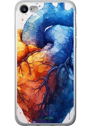 Чехол на iphone se 2022 арт-сердце "6034u-3737-10746"