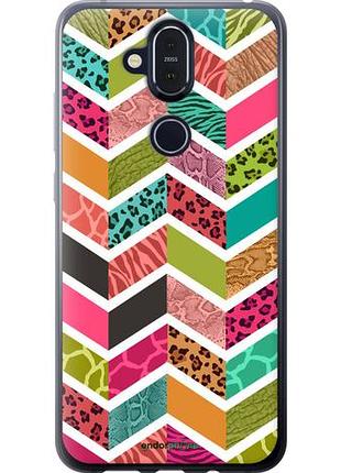 Чехол на nokia 8.1 шеврон v3 "1058u-1620-10746"