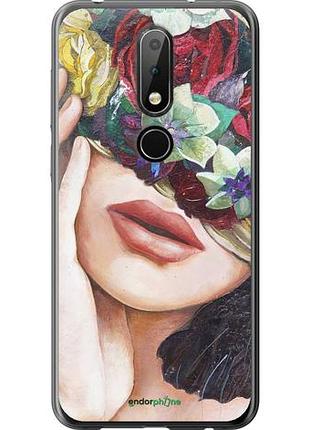 Чехол на nokia 6.1 plus head flower "4460u-1539-10746"