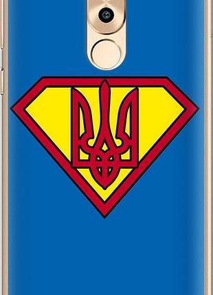 Чехол на huawei honor 6x супер тризуб "1164u-460-10746"