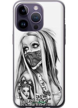 Чехол на iphone 14 pro max biohazard 8 "4824u-2667-10746"
