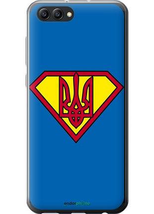 Чехол на huawei honor v10 / view 10 супер тризуб "1164u-1579-10746"