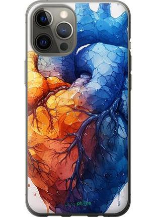 Чехол на iphone 12 pro max арт-сердце "6034u-2054-10746"