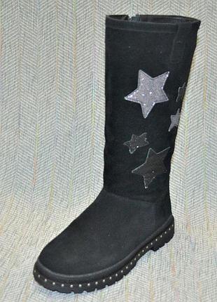 Детские сапоги для девочек, 11shoes (код 0772) размеры: 36