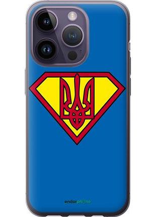 Чехол на iphone 14 pro супер тризуб "1164u-2646-10746"
