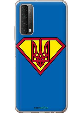 Чехол на huawei p smart 2021 супер тризуб "1164u-2100-10746"