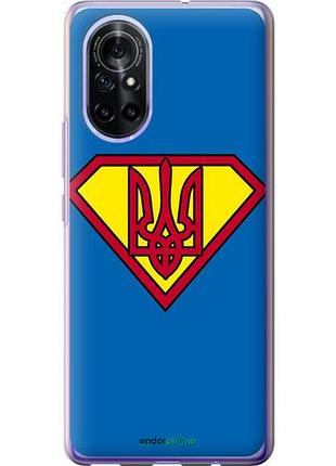 Чехол на huawei nova 8 супер тризуб "1164u-2245-10746"