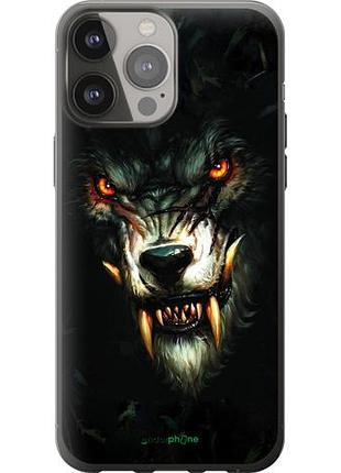 Чехол на iphone 13 pro max дьявольский волк "833u-2371-10746"