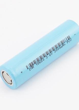 Аккумулятор 3,6v 3000mah 18650 3c li-ion (l65*d18mm)